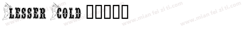 Lesser Cold字体转换